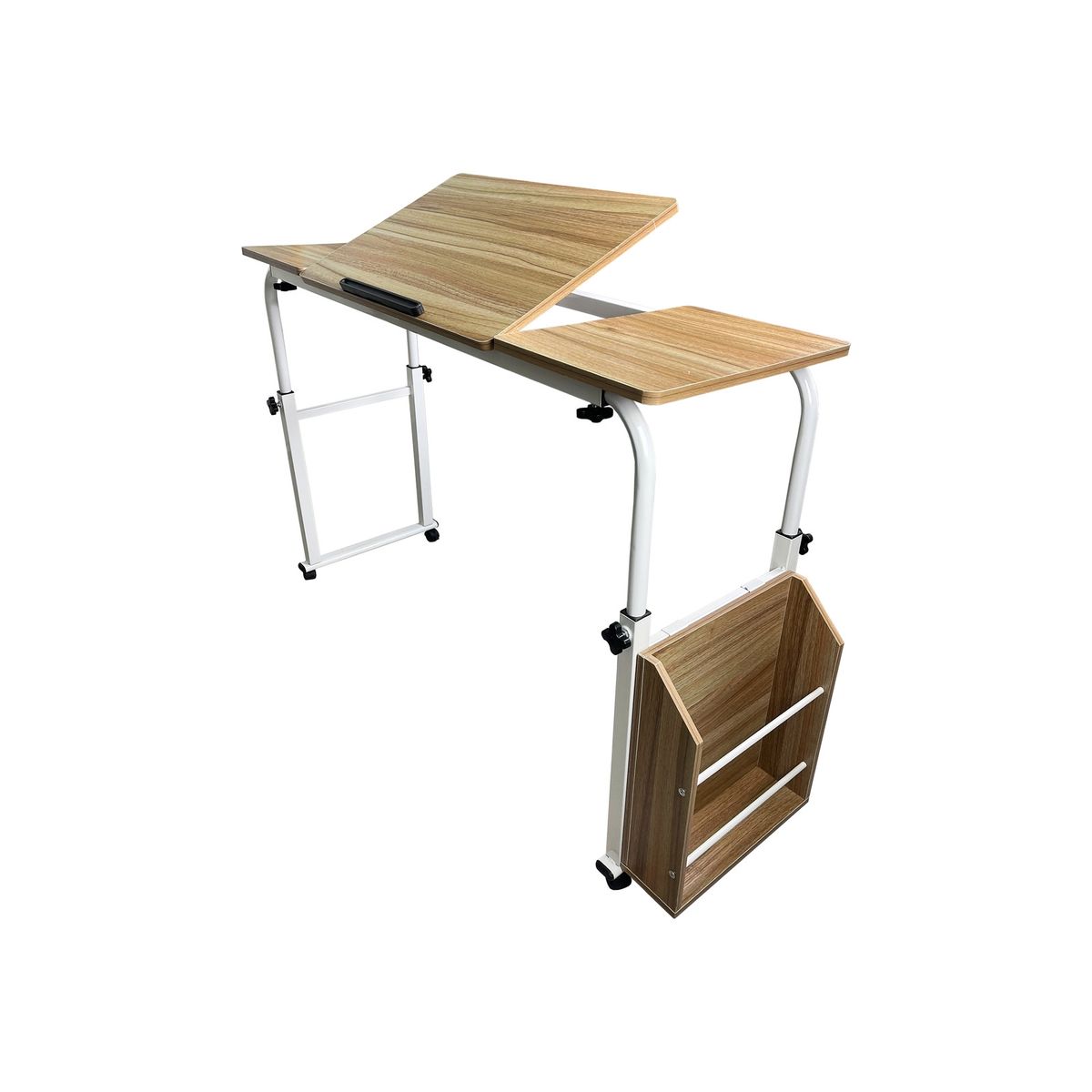 GENERICO - Escritorio Mesa Ambulante Para Cama Con Ruedas