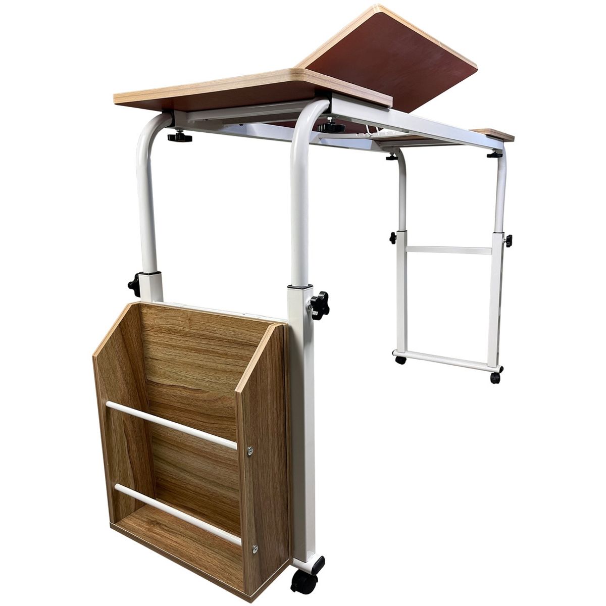 GENERICO - Escritorio Mesa Ambulante Para Cama Con Ruedas