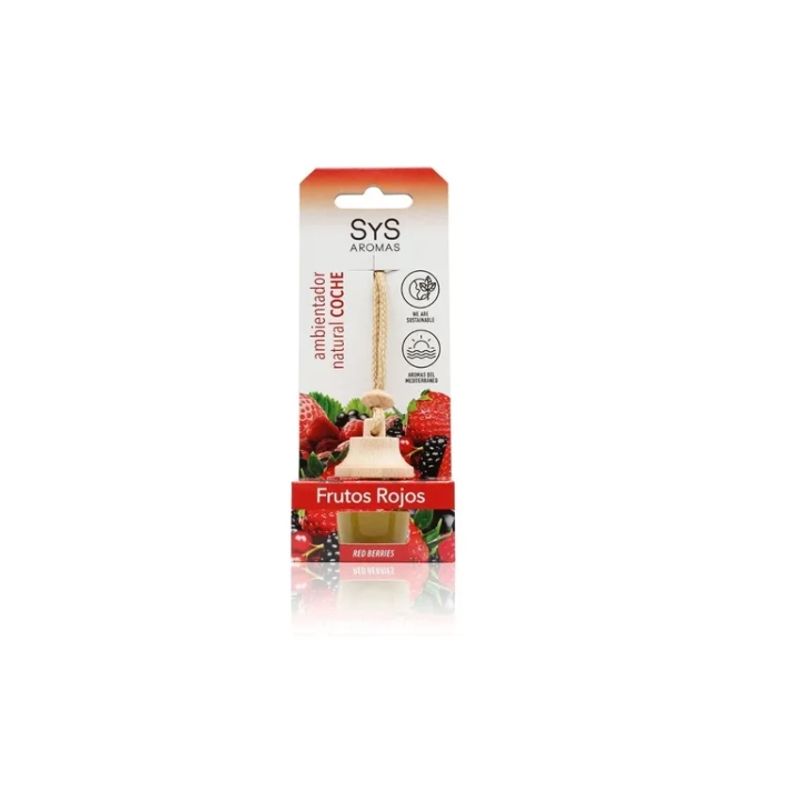 GENERICO - Aromatizante Colgante Para Auto  Frutos Rojos