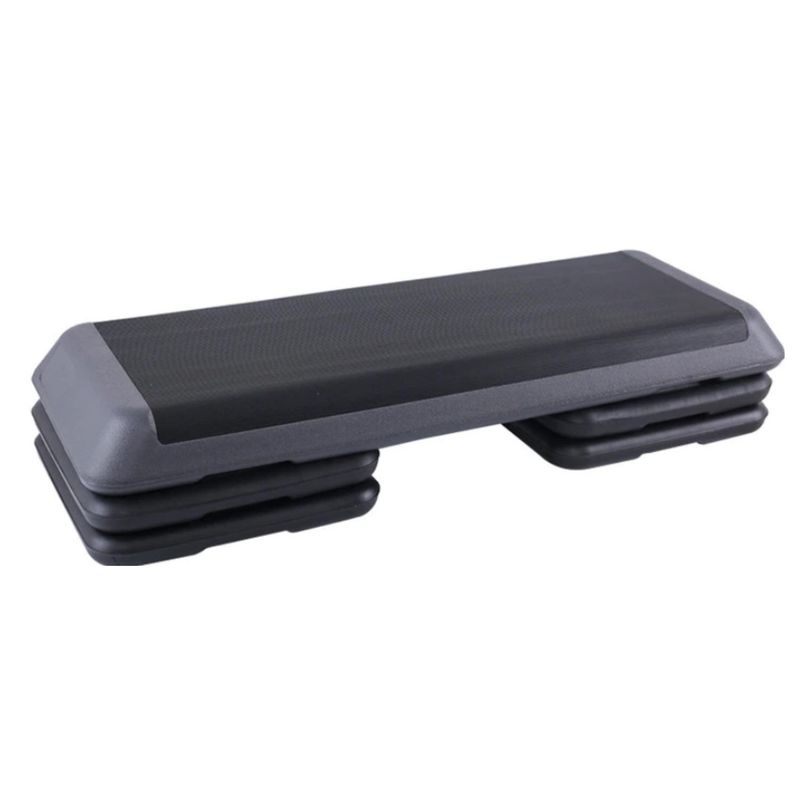 CRUSEC - Step Aerobico 3 Niveles Crusec 110 X40 Cm Gris