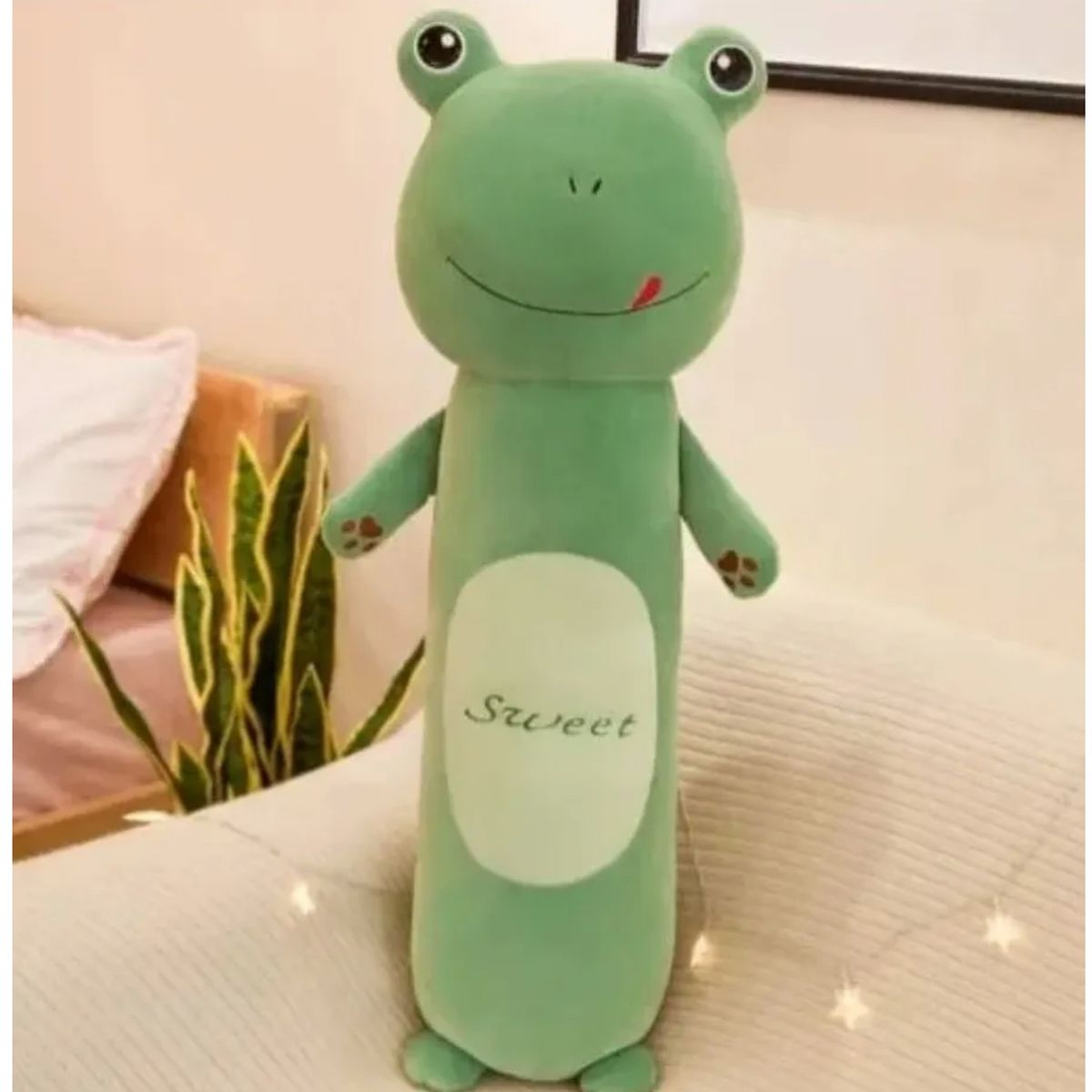 GENERICO - Almohada Peluche Cojin Cilíndrico De Animales Dormir Juguete