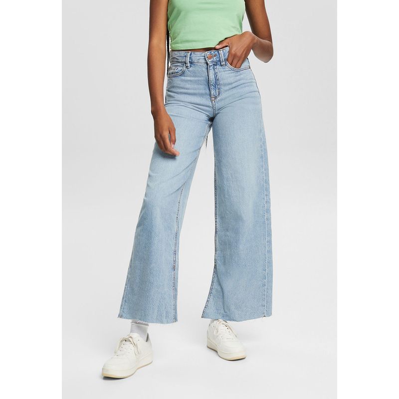 ESPRIT - Jeans Pierna Ancha Cortados Esprit ESPRIT