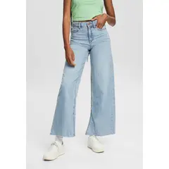ESPRIT - Jeans Pierna Ancha Cortados