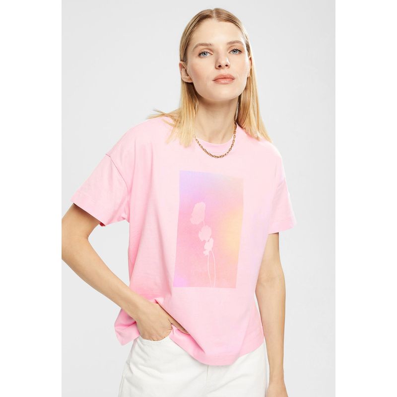 ESPRIT - Polera Con Estampado Esprit ESPRIT
