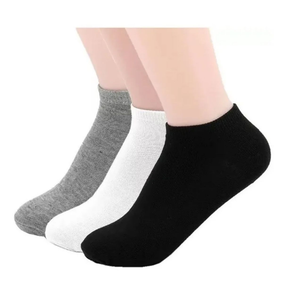 EVERSO - Pack 12 Pares Calcetín Hombre Deportiva Grueso Con Toalla