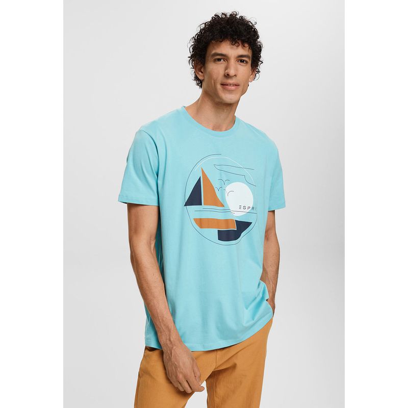 ESPRIT - Polera Con Estampado Esprit ESPRIT
