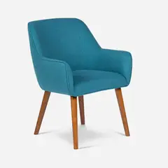 ROSEN - Poltrona Matilda Tela Azul Teal