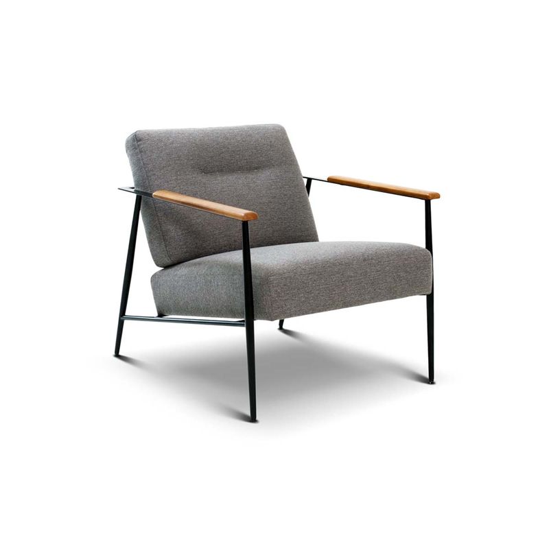 ROSEN - Poltrona Rosen Fossvelen Tela Gris