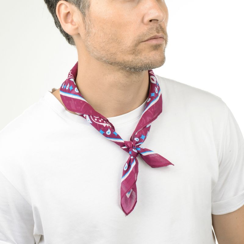 PIERCE ACCESORIOS - Bandana de algodón para cuello