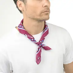 PIERCE ACCESORIOS - Bandana de algodón para cuello