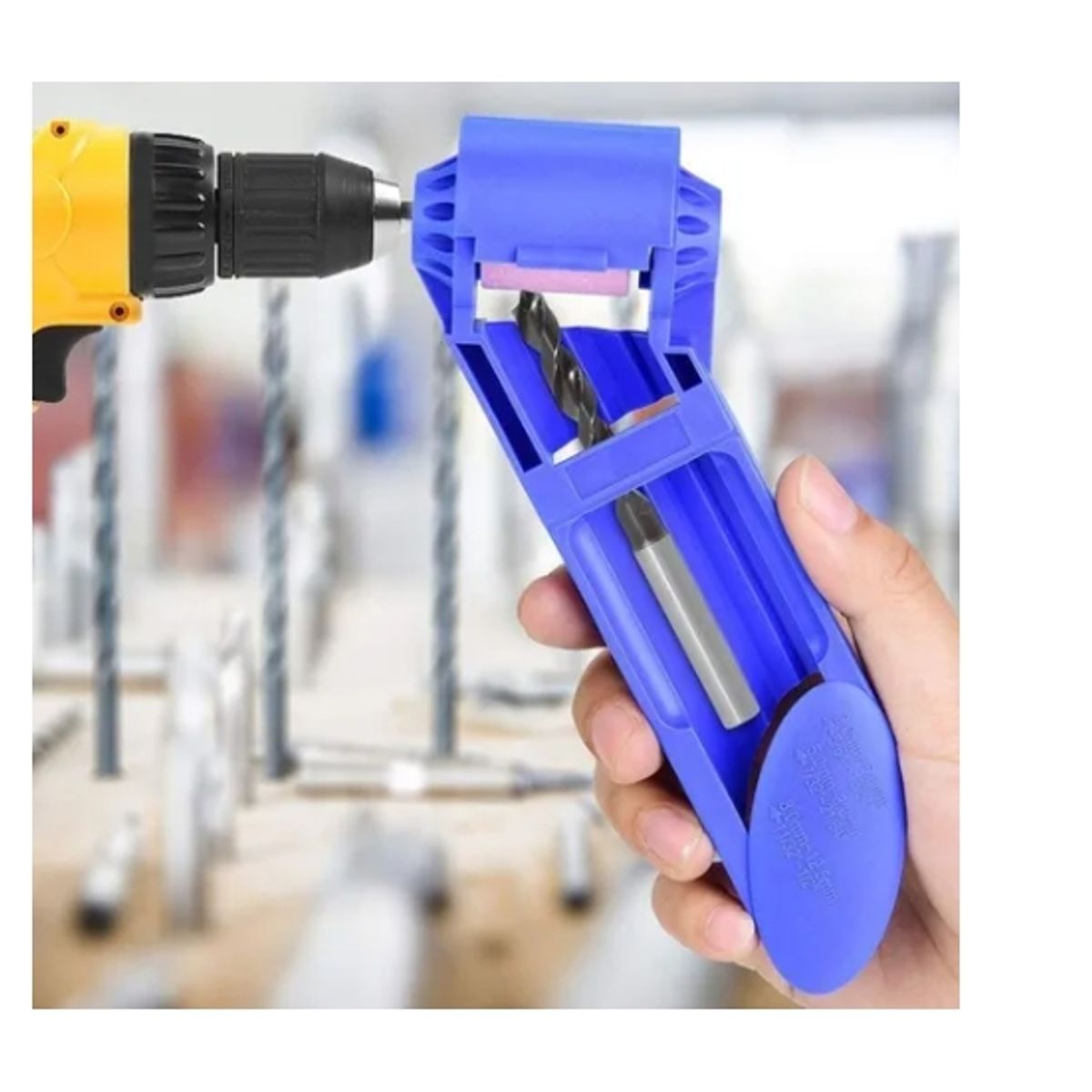 ESHOPANGIE - Afilador De Brocas Metal Concreto Taladro Portátil Madera