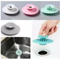 GENERICO - Filtro Tapon Cocina Baño Tapa Silicona De Drenaje Lavaplatos