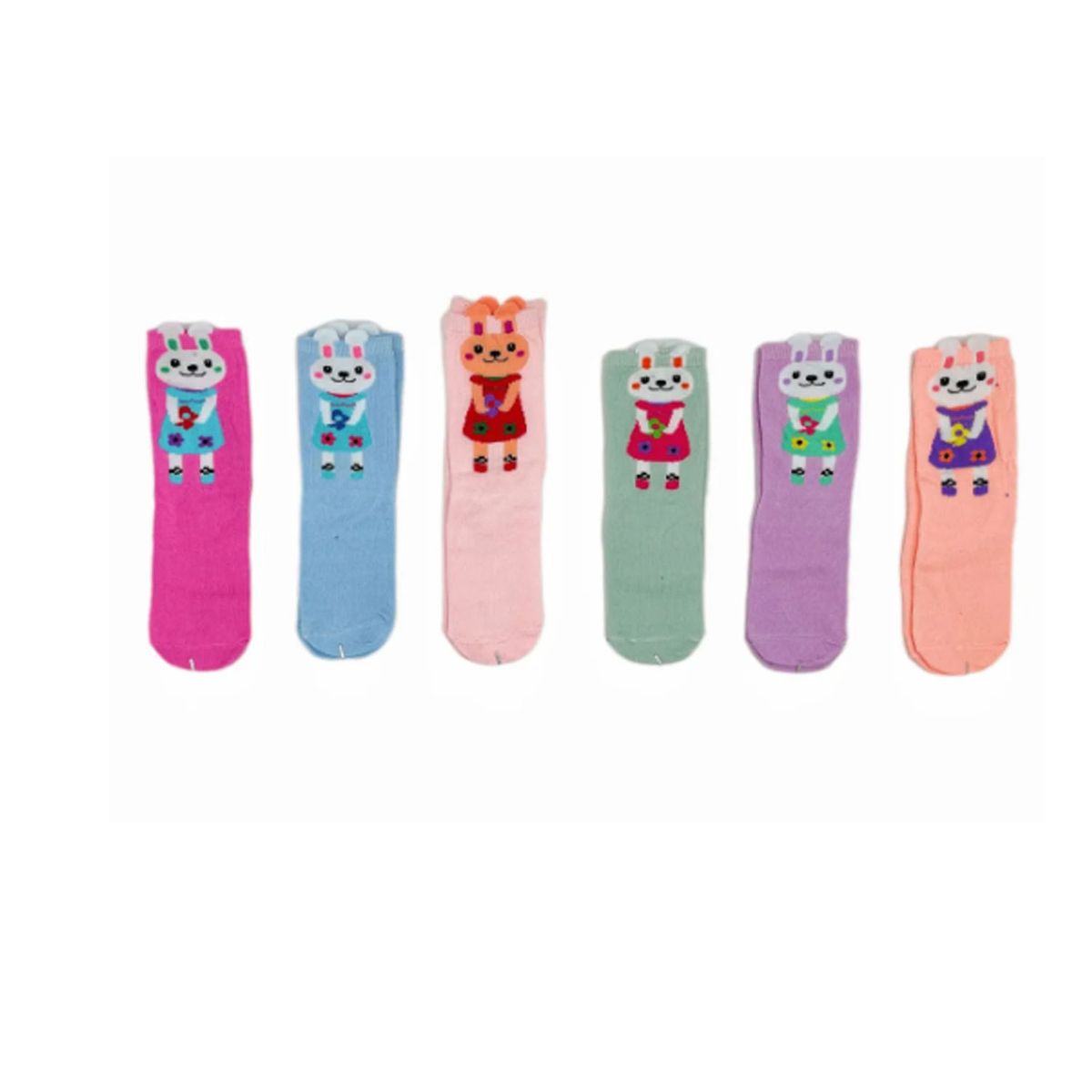 EVERSO - Pack 12 Pares Calcetines Niñas