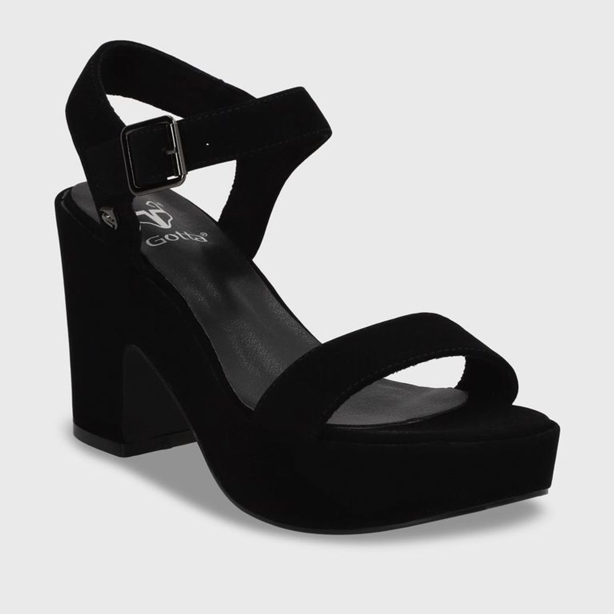 GOTTA - Sandalia Negra Mujer C5473