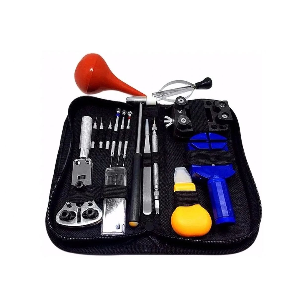 GENERICO - Kit 16 Herramientas Relojeria Relojes Reloj Con Estuche