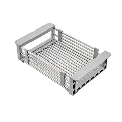 GENERICO - Escurridor Cesta Canasto Extensible Lavaplatos Rejilla