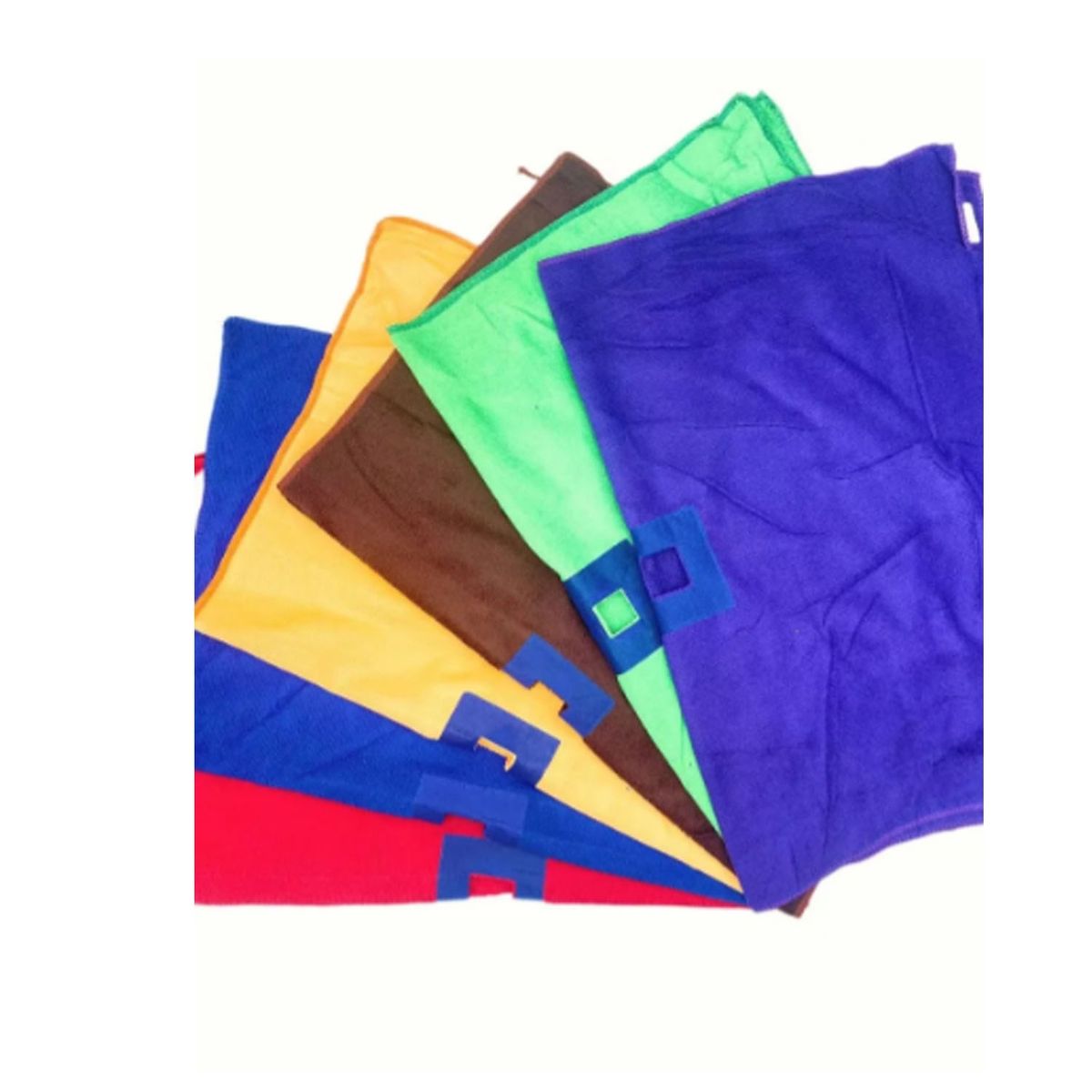 EVERSO - Pack 6 Trapero Microfibra 50x70 Cm, Con Ojal