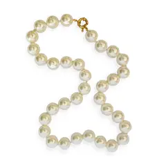 ANDREA COGGIOLA JOYAS - Collar Perlas 12mm Shellpearl Nácar Blanco
