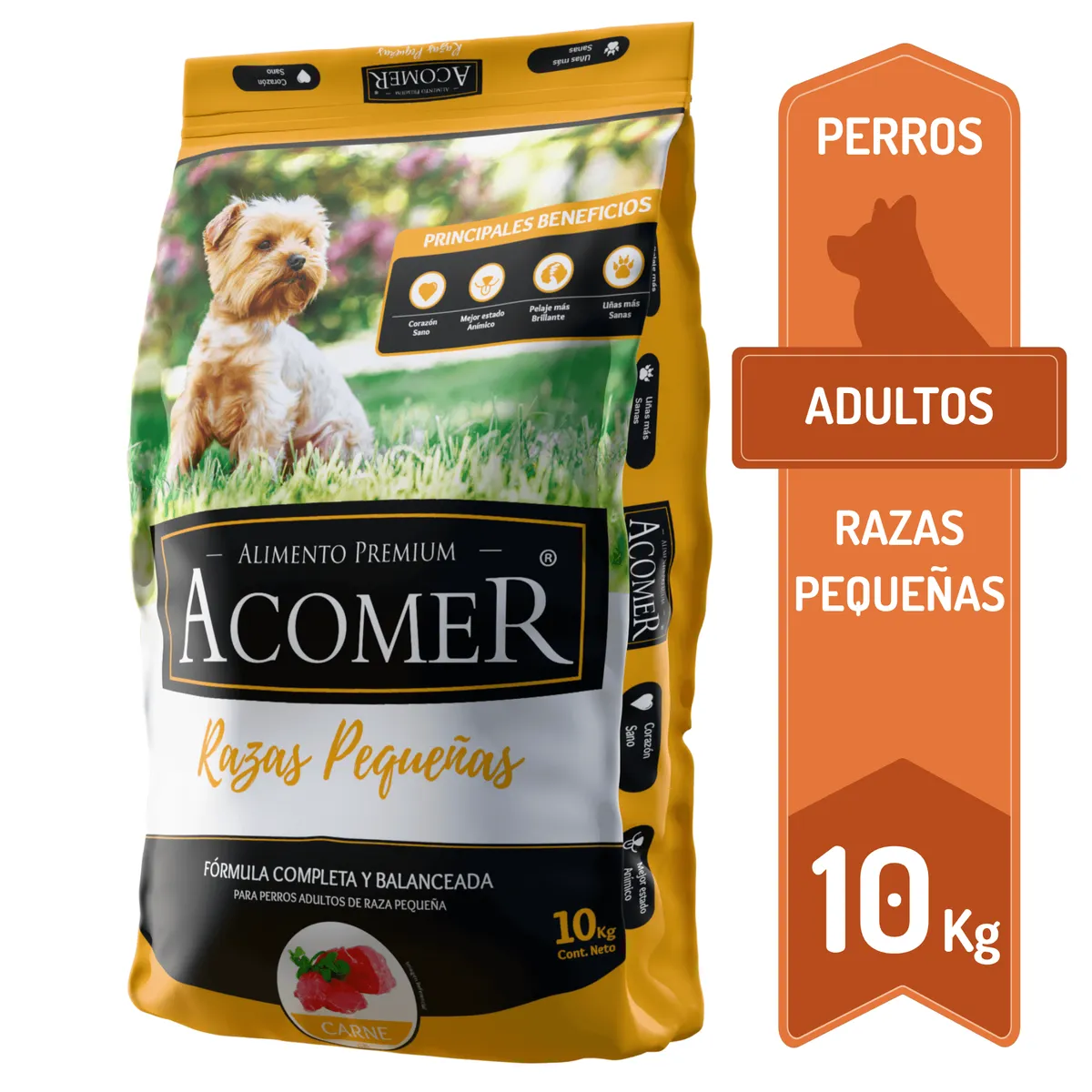 TRESKO - Alimento Acomer perro adulto razas pequeñas 10Kg