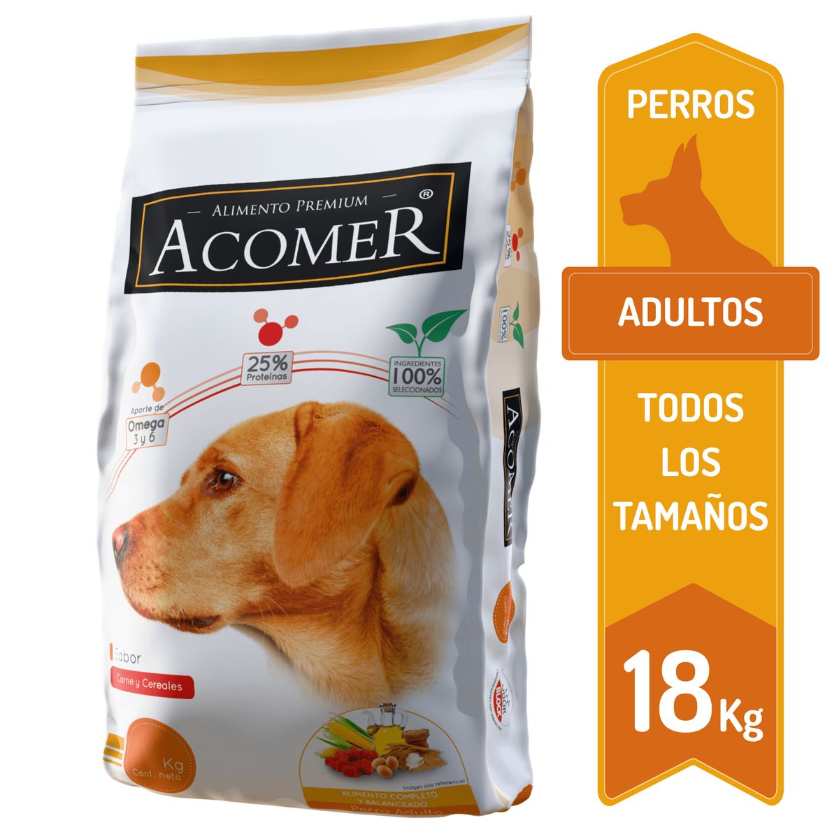 TRESKO - Alimento Acomer perro adulto 18Kg