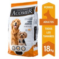 Alimento Acomer perro adulto 18Kg