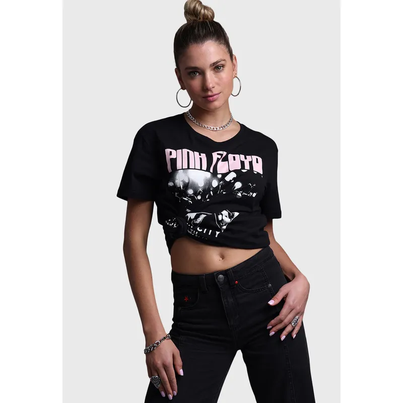 SOVIET - Polera Rock Pink Floyd Mujer Soviet SOVIET