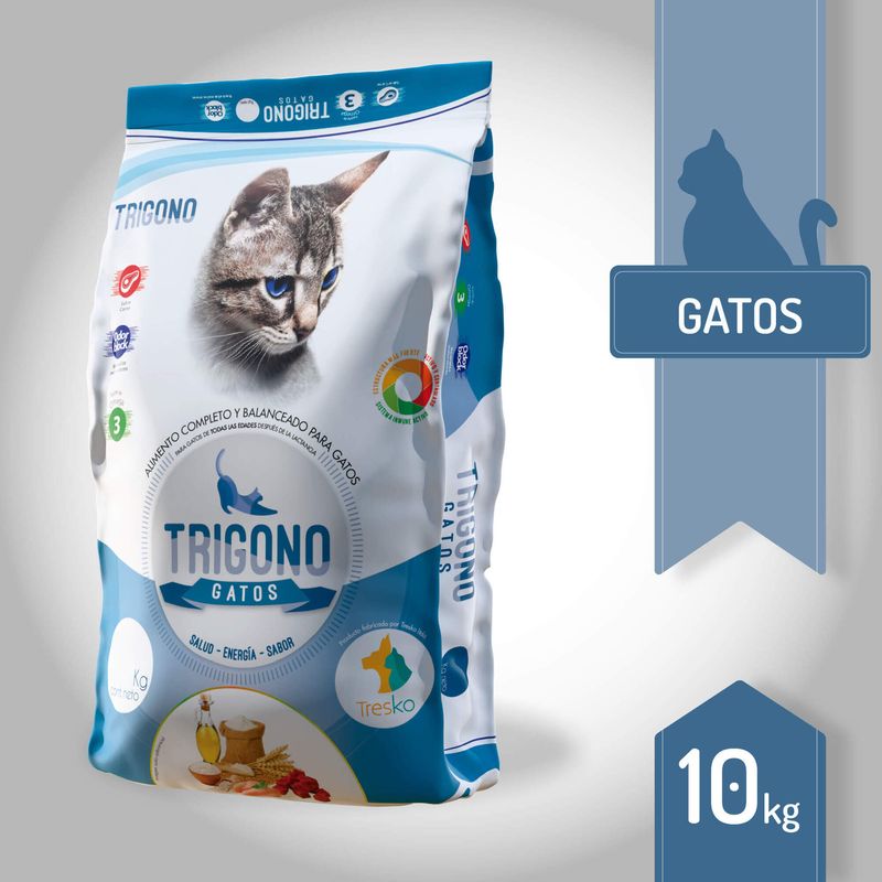 TRESKO - Alimento Trigono gato 10Kg