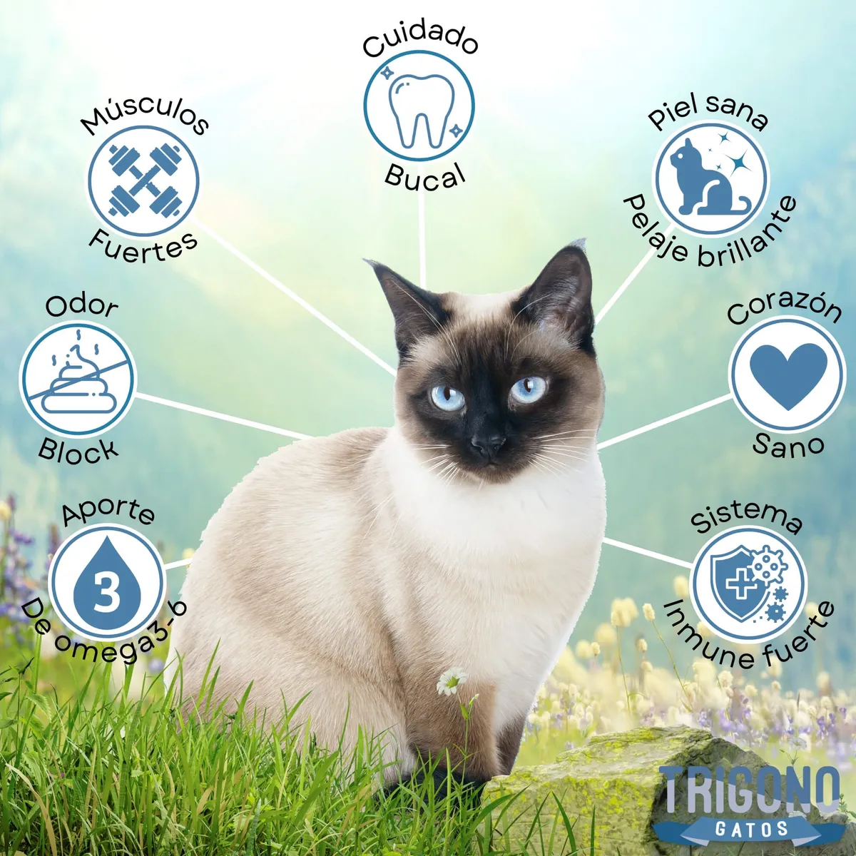 TRESKO - Alimento Trigono gato 10Kg