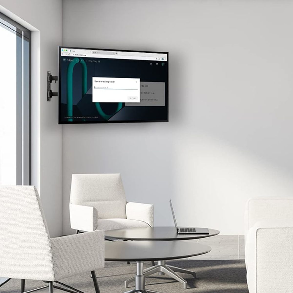 NEWO - Soporte TV esquina esquinero muro hasta 70