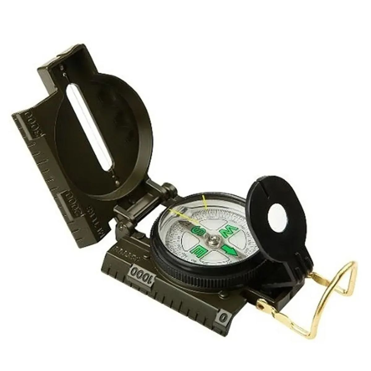 GENERICO - Brujula Compass Brujula De Emergencia Camping Brujula Tactica
