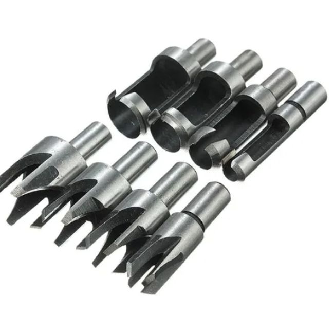 OFERTABKN - 8 Broca Recta Conica 6-16mm Corte Enchufe Madera Biselado