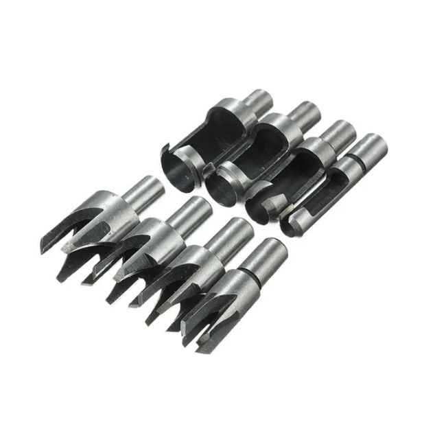 OFERTABKN - 8 Broca Recta Conica 6-16mm Corte Enchufe Madera Biselado