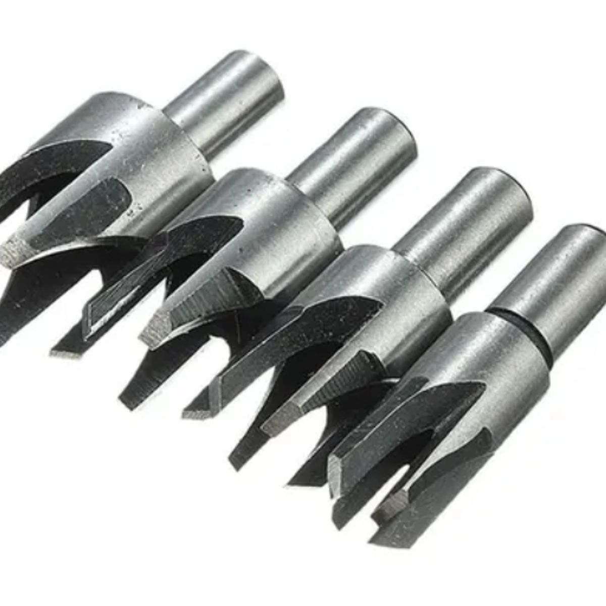 OFERTABKN - 8 Broca Recta Conica 6-16mm Corte Enchufe Madera Biselado