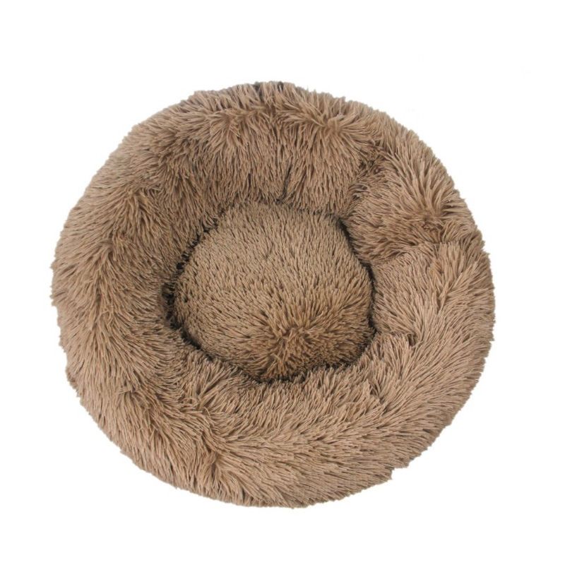 GENERICO - Cama Para Mascota Perros Y Gatos 80cm Tamaño Xxl BEIGE OSCURO