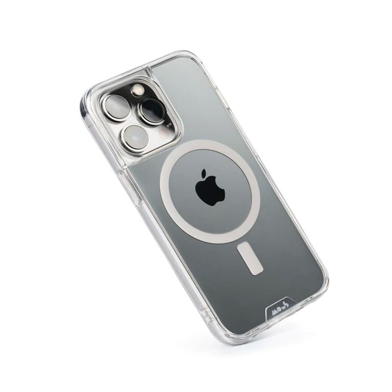 GENERICO - Carcasa Mous Iphone 13 pro max circulo  Blanco