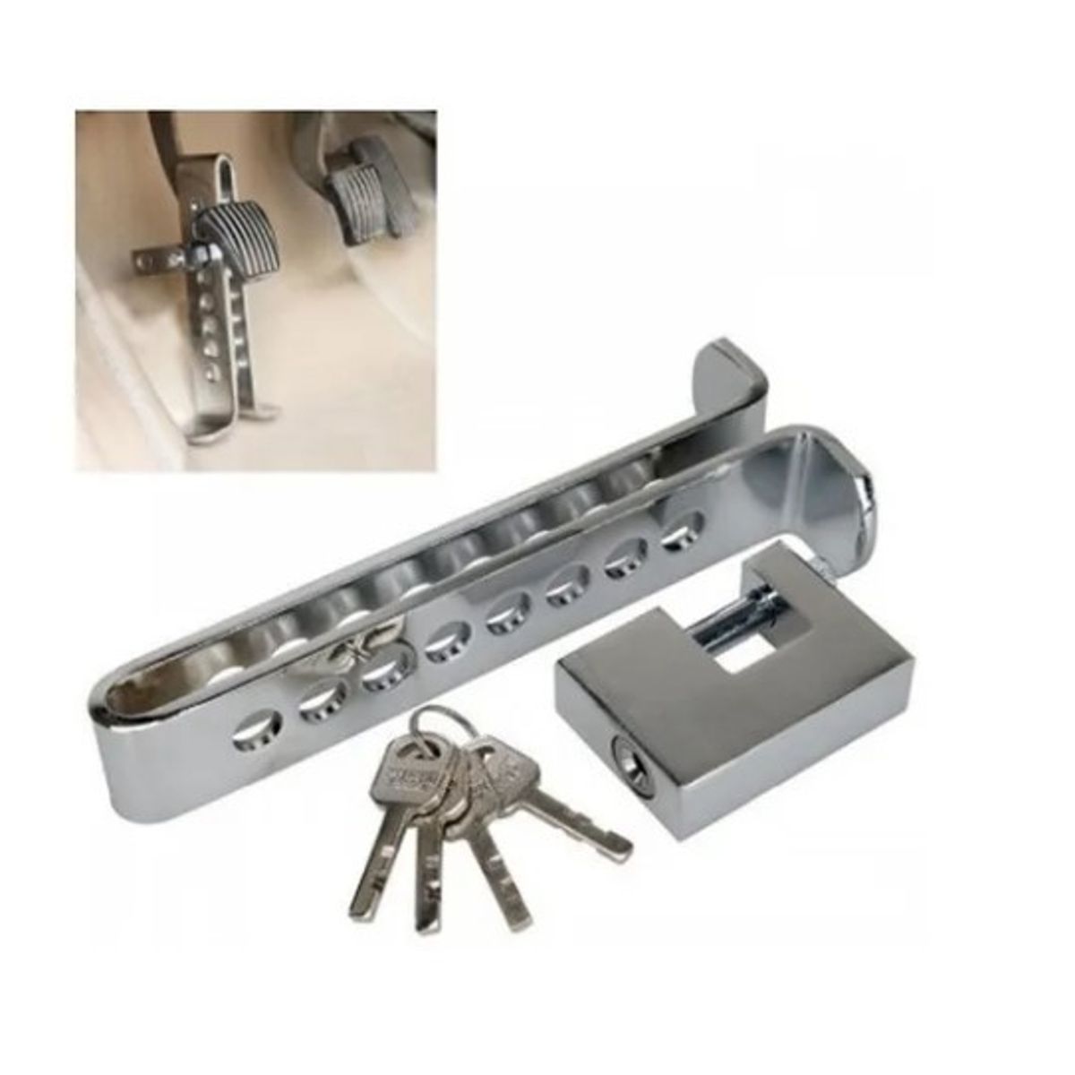 OFERTABKN - Traba Pedal Seguridad Auto Antirrobo