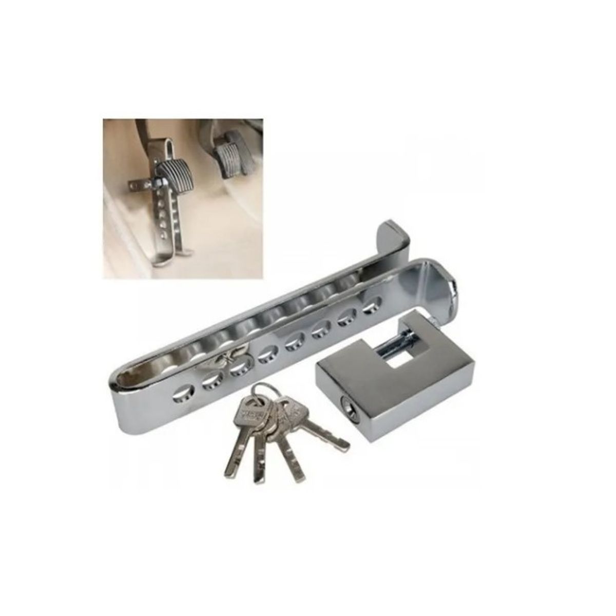 OFERTABKN - Traba Pedal Seguridad Auto Antirrobo