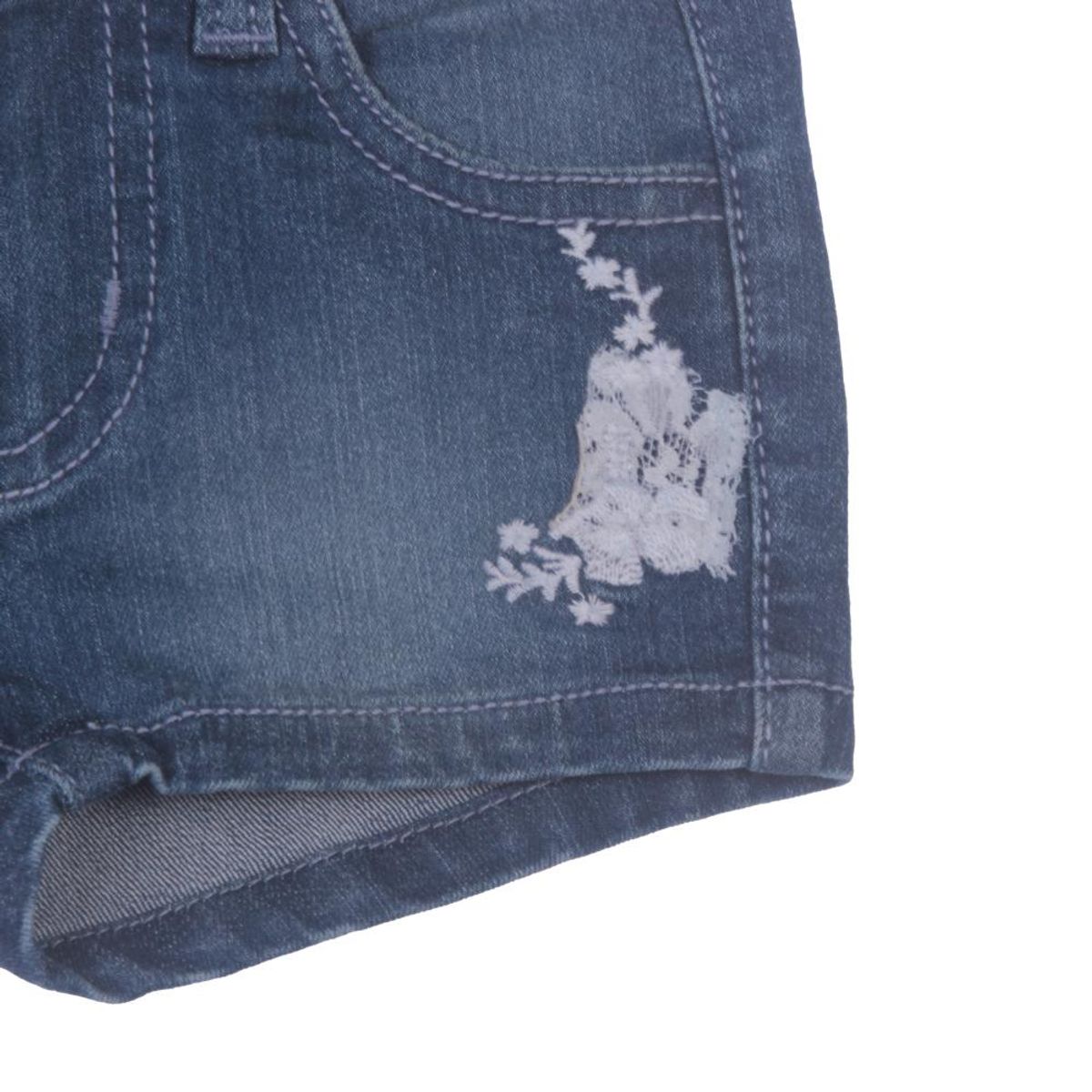 PILLIN - Short Bebe Niña Azul Pillin PILLIN