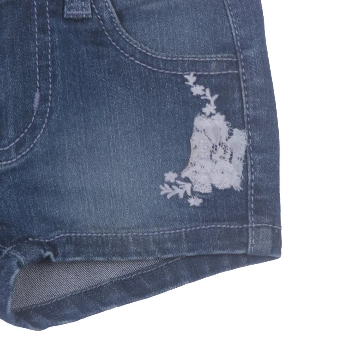 PILLIN - Short Bebe Niña Azul Pillin PILLIN