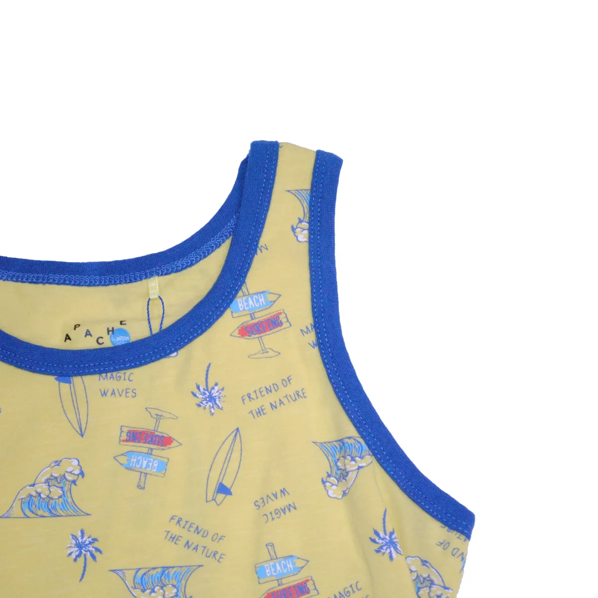 PILLIN - Polera Niño Amarillo Pillin PILLIN