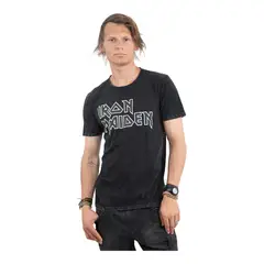 IRON MAIDEN - Polera mc hombre rock negro