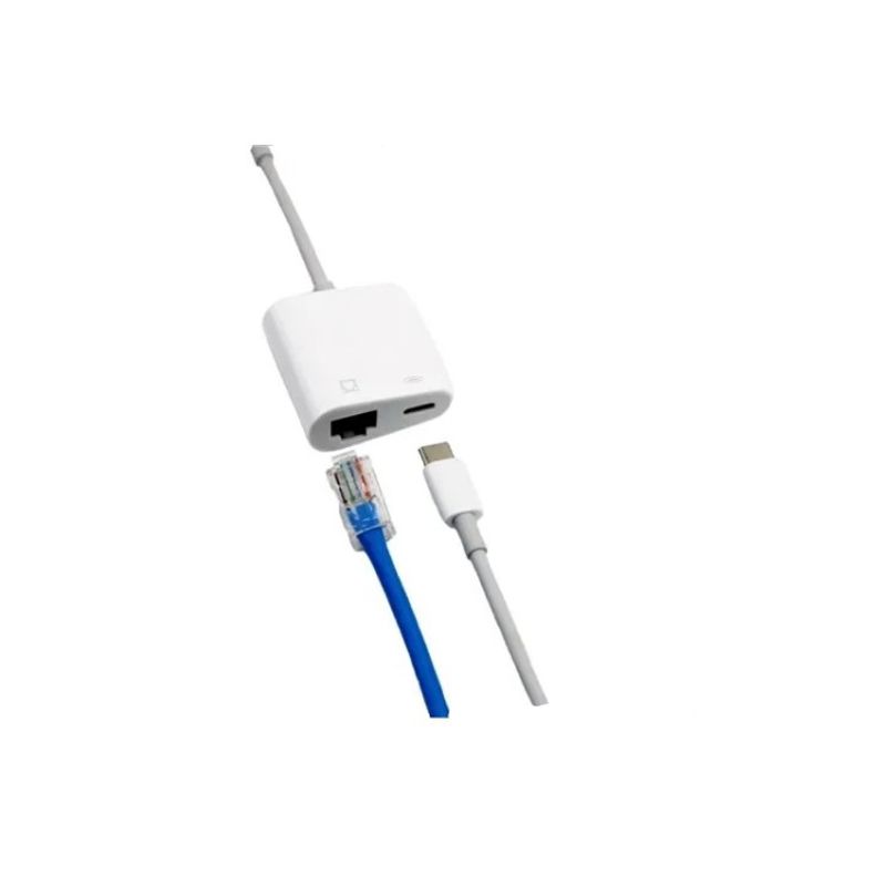 OFERTABKN - Adaptador Tipo-c A Rj45 Lan Gigabit Ethernet 101001000mbps