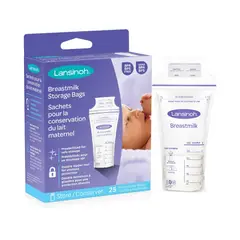 LANSINOH - Bolsa De Almacenamiento Para Leche Materna 25 Und