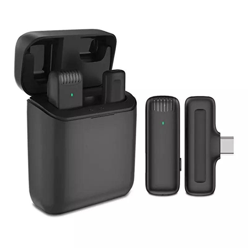 GENERICO - Micrófono inalámbrico Solapa Lightning para Iphone 7 Horas Duración