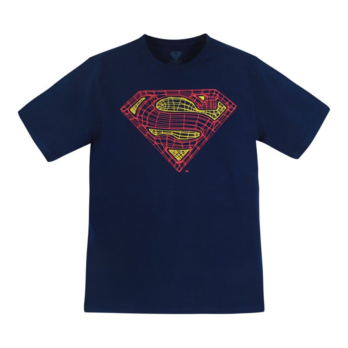 DC COMICS - Polera Hombre Superman Lil Azul Dc Comics