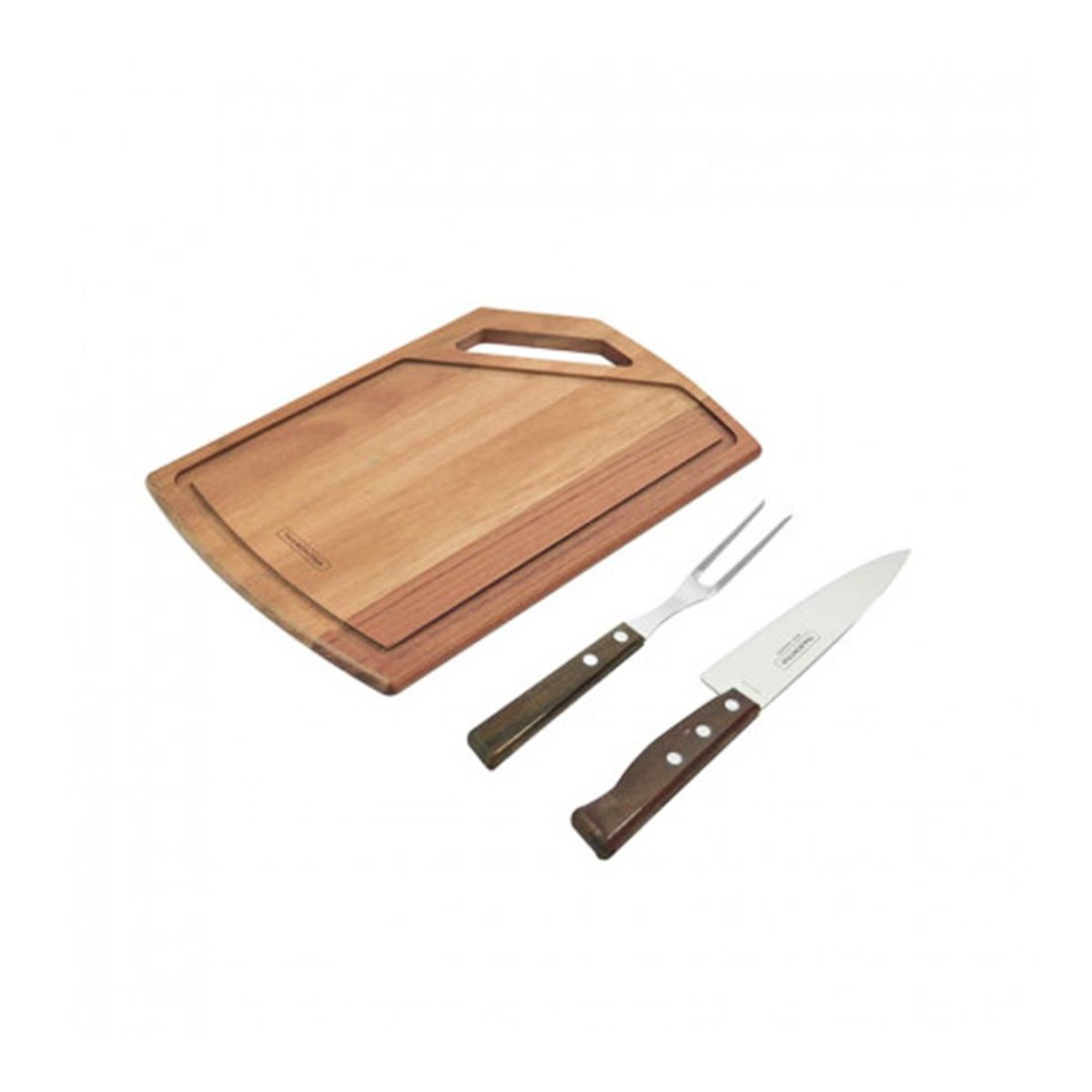 TRAMONTINA - SET PARA ASADO + TABLA TRAMONTINA-MIMBRAL