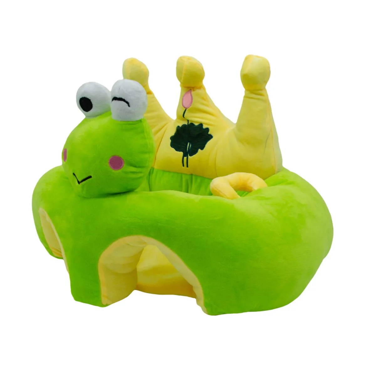 MON PETIT - Cojin Asiento Bebe Seguridad y Apoyo Rey Ranita