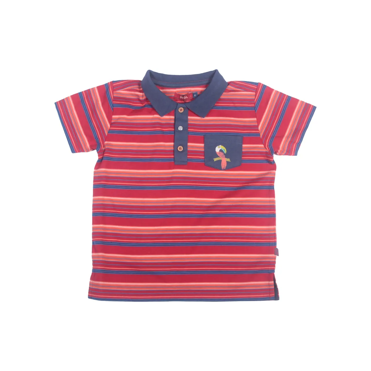 PILLIN - Polera Bebe Niño Rojo Pillin PILLIN
