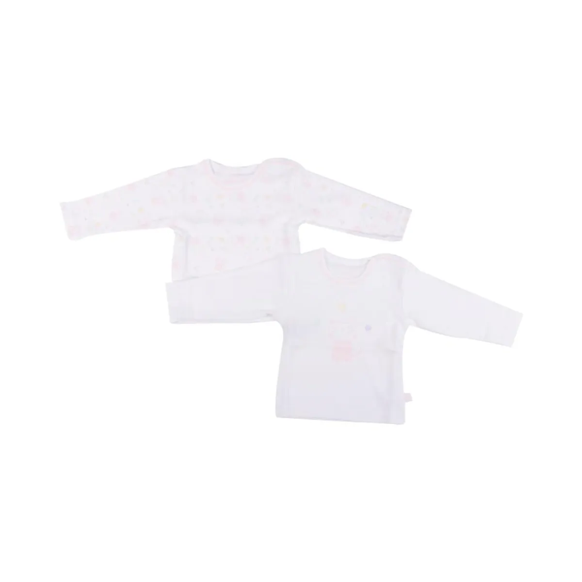 PILLIN - Set 2 Pzas Camiseta Bebe Niña Multicolor Pillin PILLIN