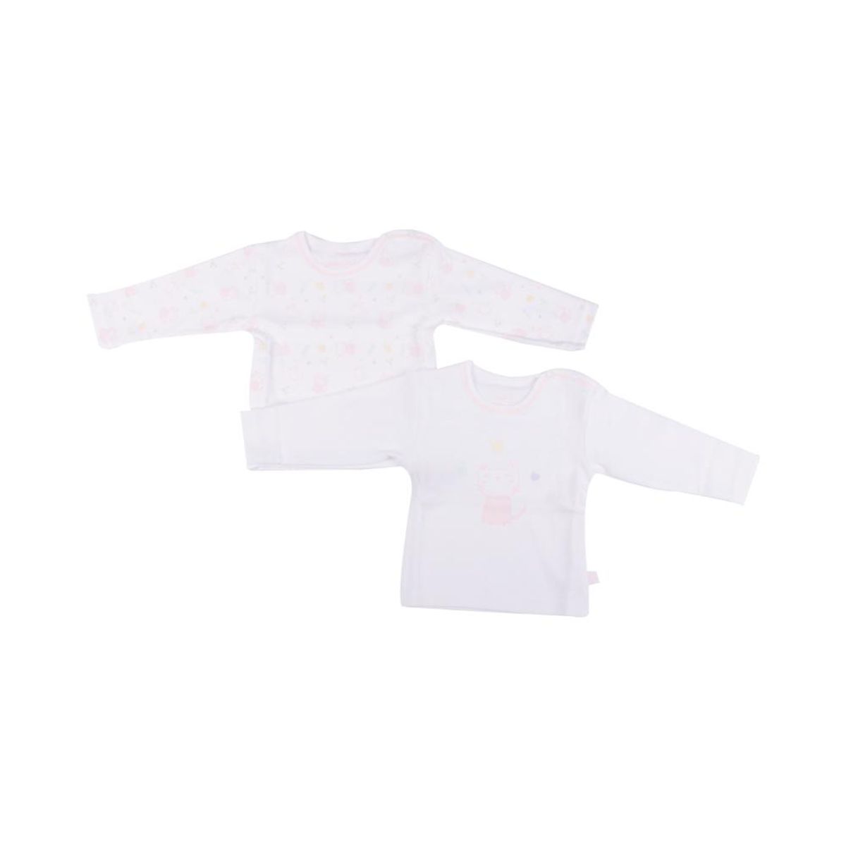 PILLIN - Set 2 Pzas Camiseta Bebe Niña Multicolor Pillin PILLIN